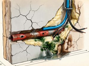 Скрытые дефекты вторичной квартиры: ржавые трубы плесень трещины старая проводка